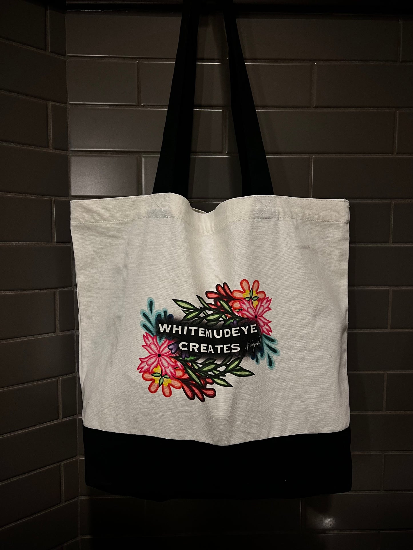 WhitemudeyeCreates Cotton Tote Bag