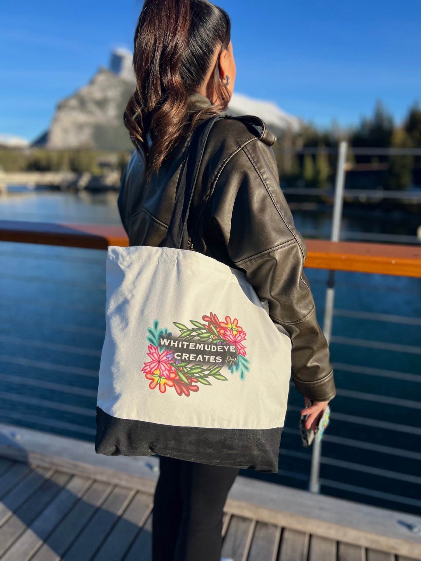 WhitemudeyeCreates Cotton Tote Bag